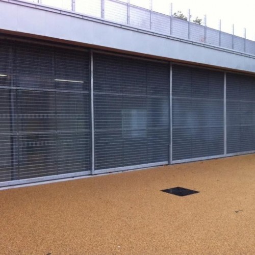 Galvanised Mesh Security Screens, Terrace Balustrades and Twin Handrails (Sheffield Youth Centre) Galvanised Mesh Security Screens, Terrace Balustrades and Twin Handrails (Sheffield Youth Centre)